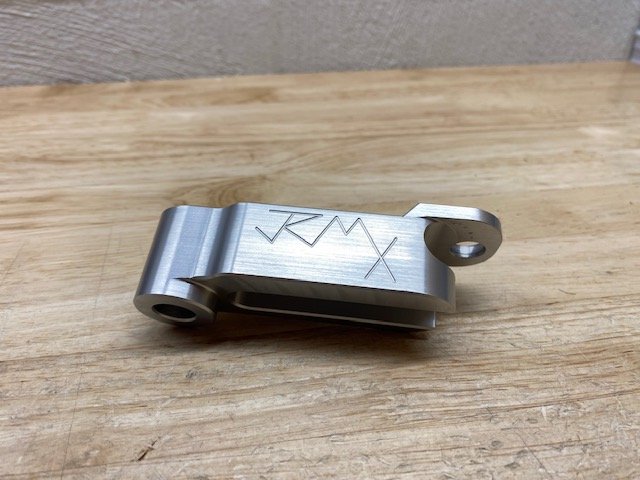 JRMX KLX110 Brake Arm Delete - Clear